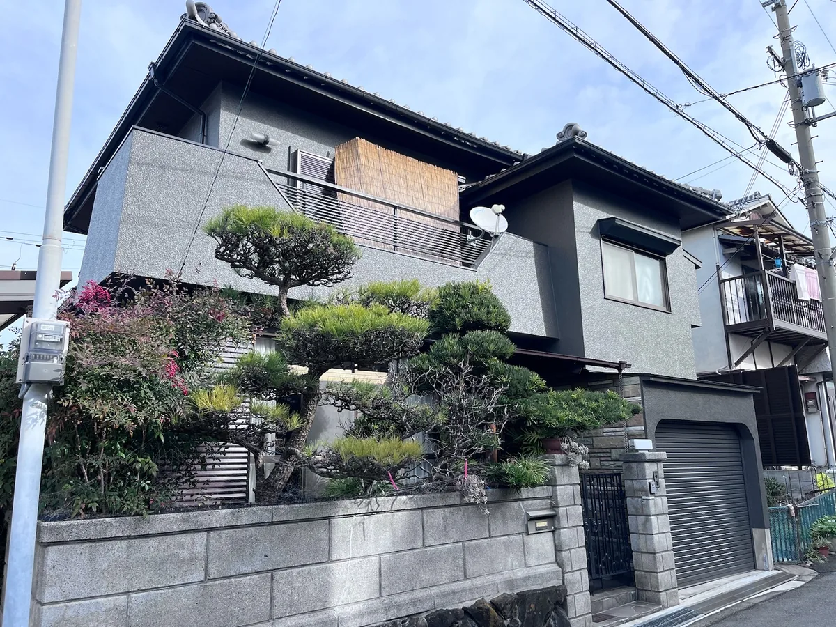 八尾市 No.9 外壁塗装工事の施工事例