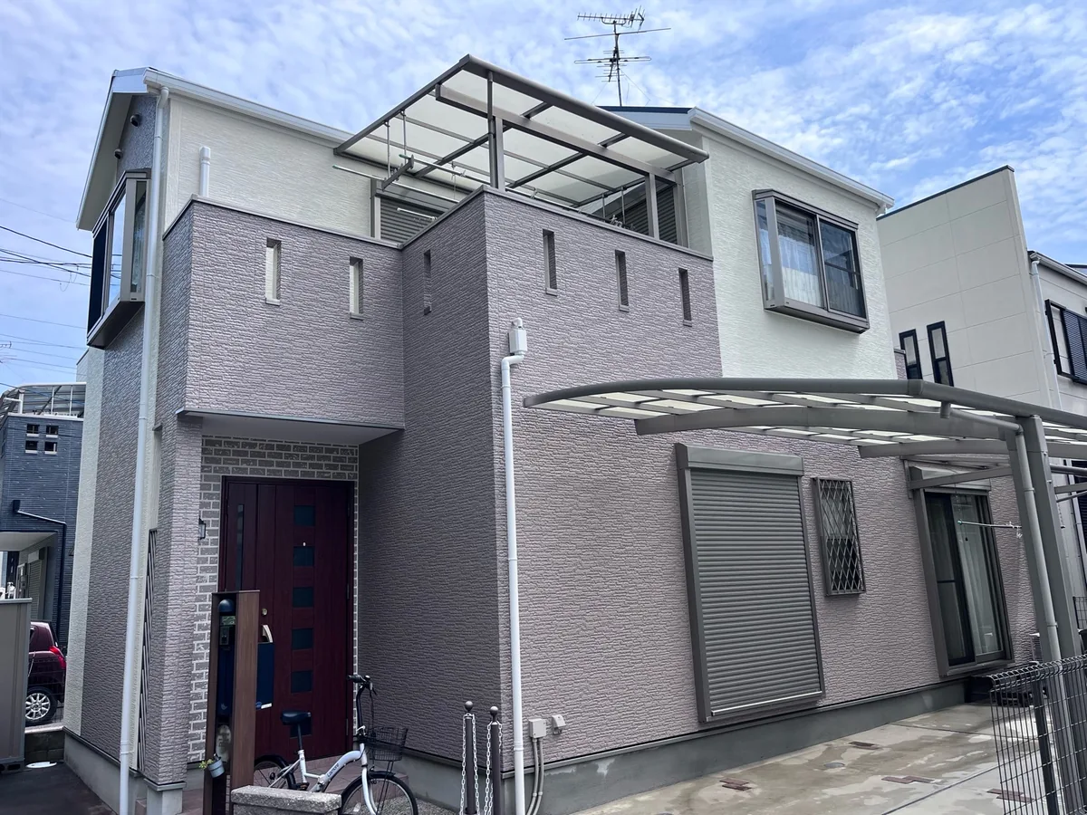 八尾市 No.43 外壁・屋根塗装工事の施工事例
