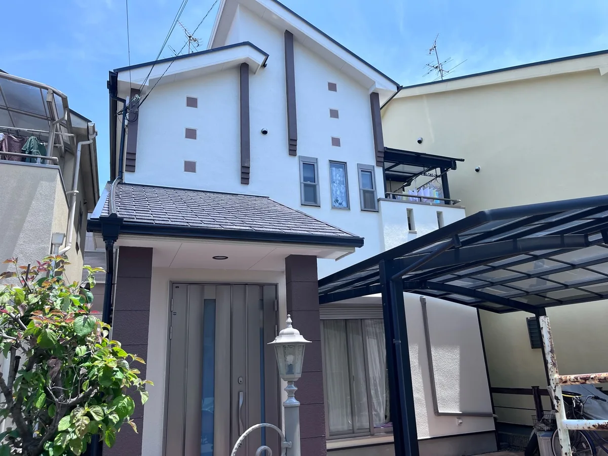 東大阪市 No.46 外壁・屋根塗装工事の施工事例