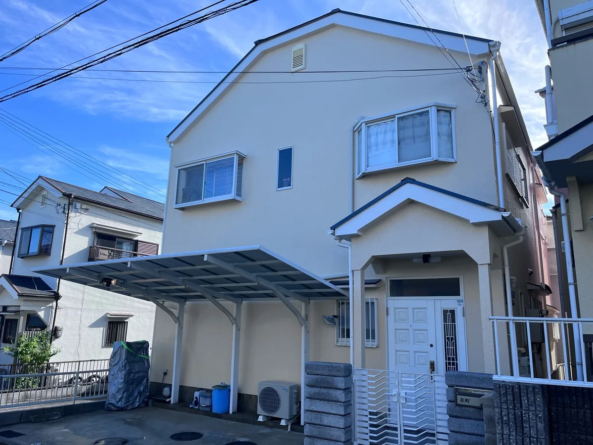 東大阪市 No.60 外壁・屋根塗装工事の施工事例