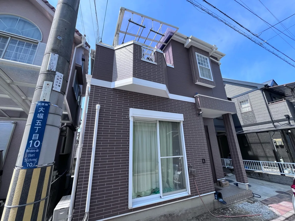 東大阪市 No.69 外壁・屋根塗装工事の施工事例