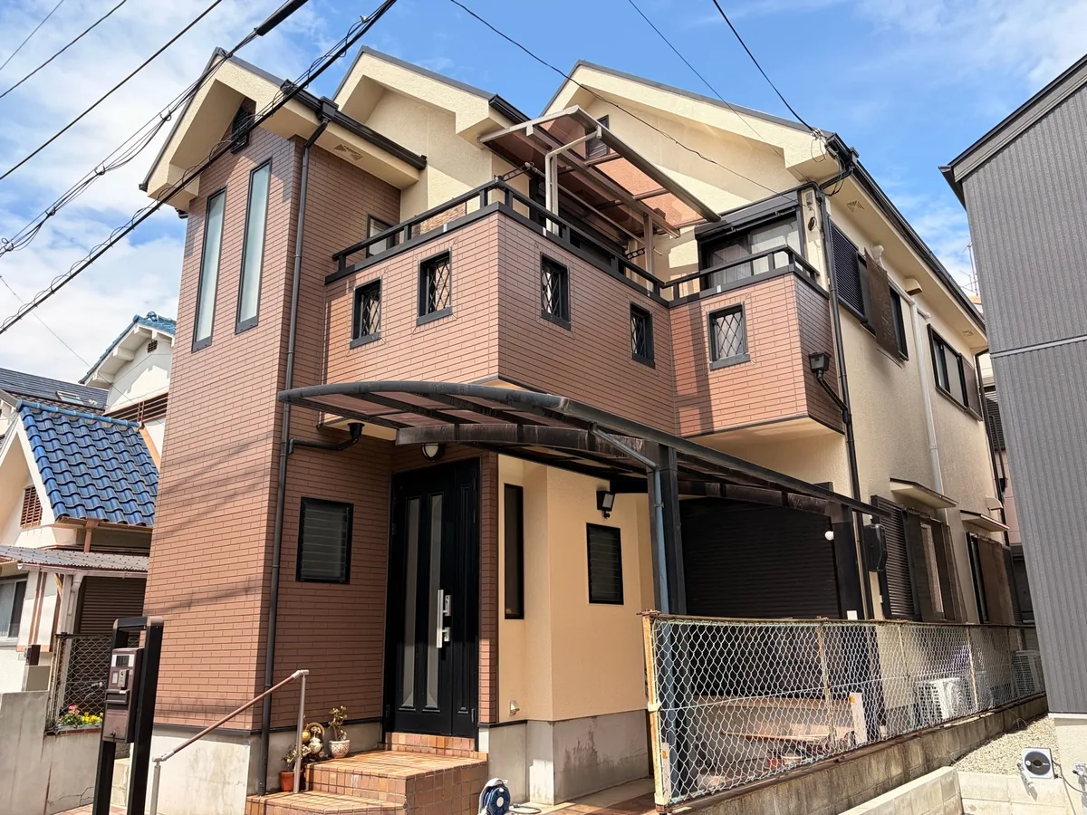 東大阪市 No.75 外壁・屋根塗装工事の施工事例