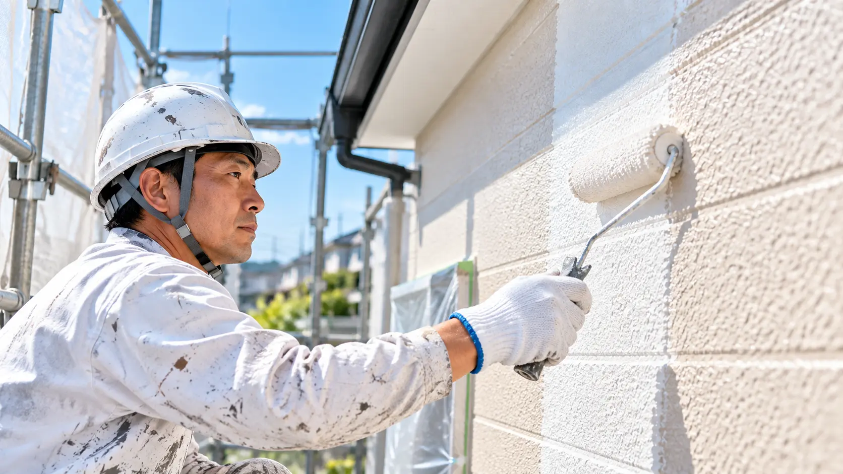 外壁塗装の施工工程